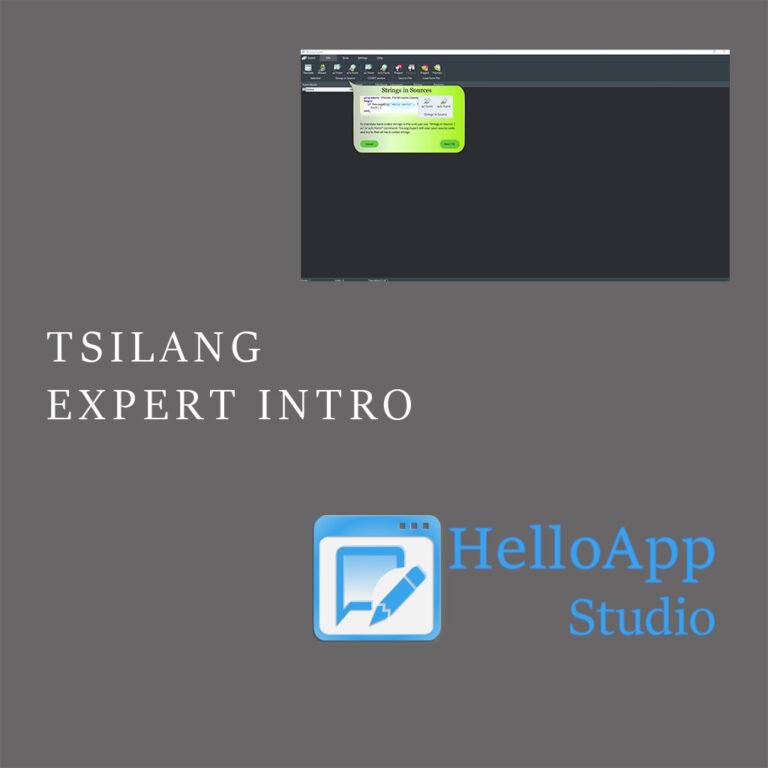 TsiLang Expert Intro