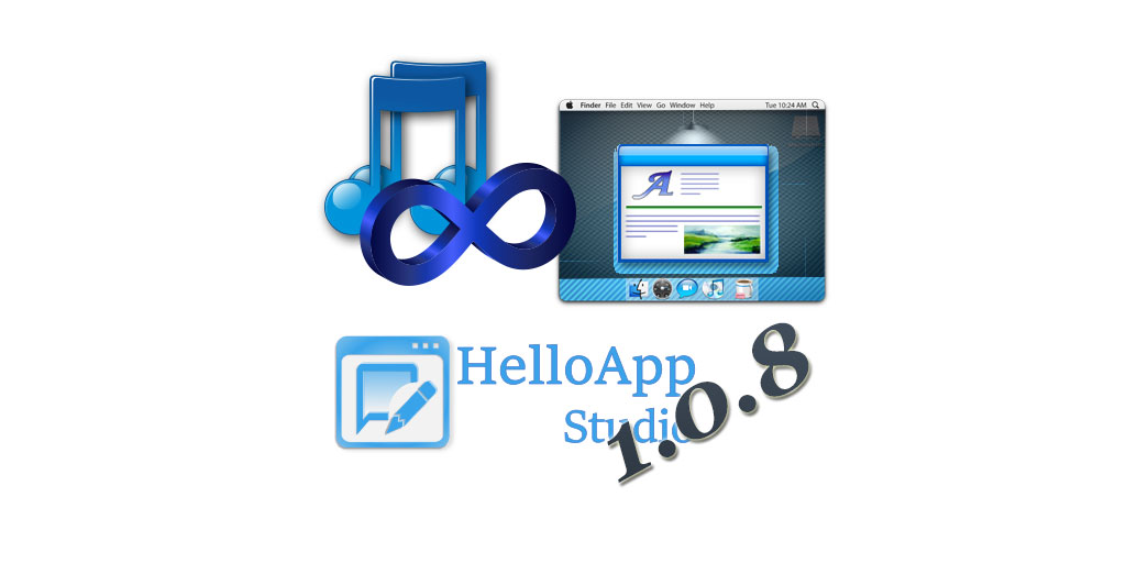 HelloApp Studio 1.0.8 Release