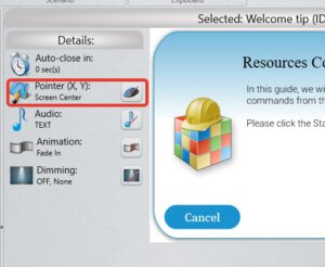 Edit in-app guide tool-tip position